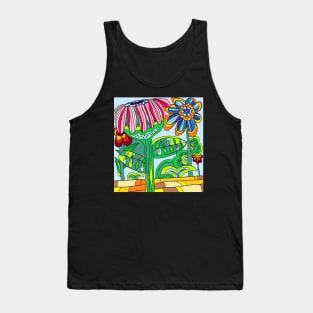 My garden full of flowers, Flower patterns Tank Top